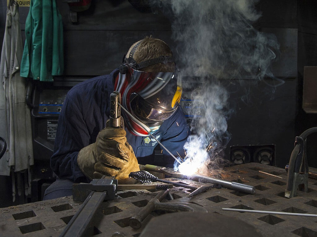 apprendista sul posto di lavoro